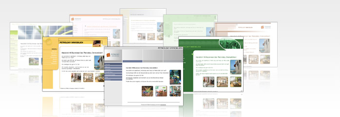 Homepage-Baukasten Grafik