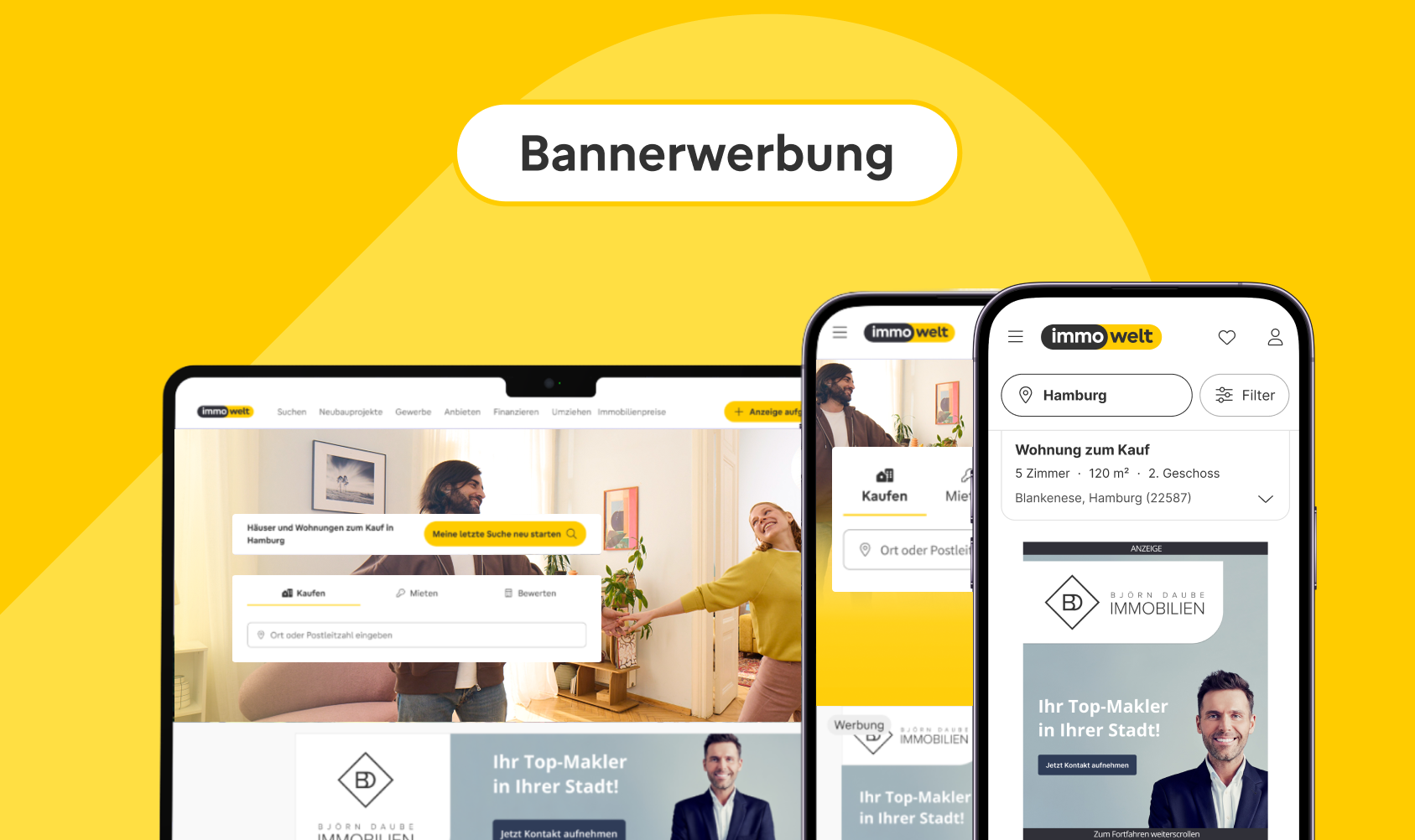 Bannerwerbung Brandingprodukte